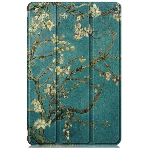 Чехол Smart Case для Samsung Galaxy Tab A8 10.5 (2021) SM-X200 / SM-X205 (Plum Blossom)