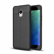 Чехол-накладка Litchi Grain для Meizu M5s (черный)