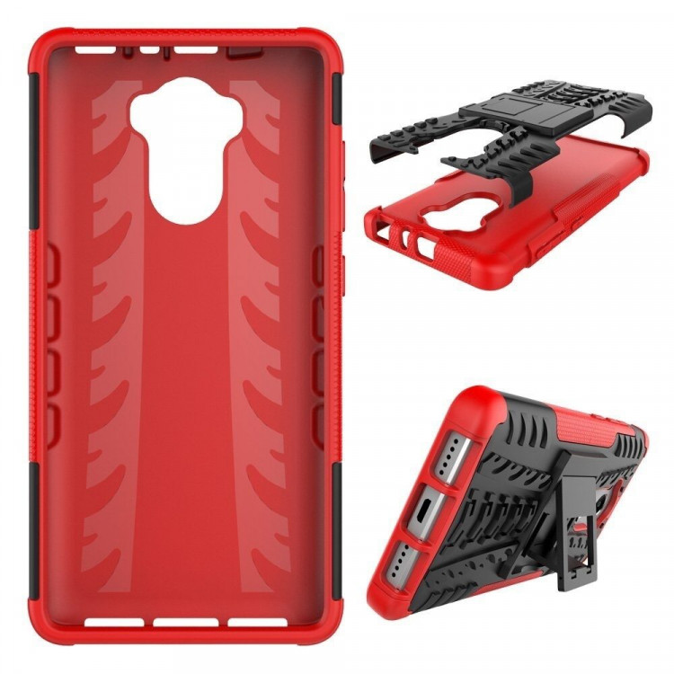 Накладка Hybrid Armor для Xiaomi Redmi 4 / 4 Pro / 4 Prime (черный + красный)