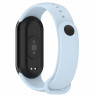 Силиконовый ремешок для Xiaomi Mi Smart Band 8, Xiaomi Mi Band 8 (голубой)