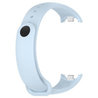 Силиконовый ремешок для Xiaomi Mi Smart Band 8, Xiaomi Mi Band 8 (голубой)