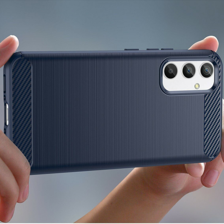 Чехол-накладка Samsung Galaxy A54 (темно-синий)