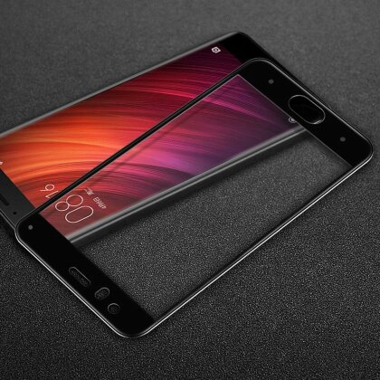 Защитное стекло 3D для Xiaomi Mi6 (черный)