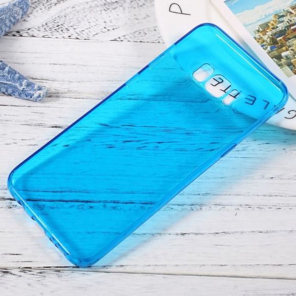 Силиконовый TPU чехол для Samsung Galaxy S8+ (голубой)