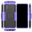Чехол Hybrid Armor для Samsung Galaxy A51 (черный + фиолетовый)