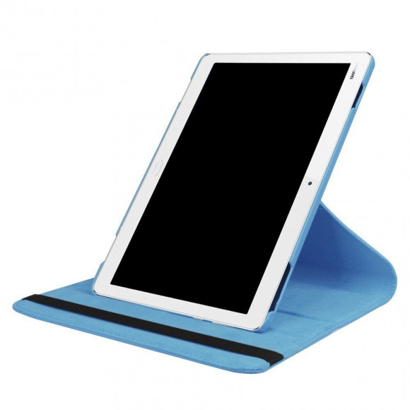 Поворотный чехол для Huawei MediaPad M3 Lite 10 (голубой) Поворотный чехол для Huawei MediaPad M3 Lite 10 (голубой)