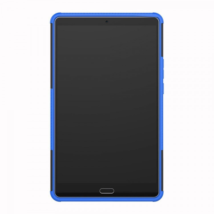Чехол Hybrid Armor для Huawei MediaPad M5 8.4 (черный + голубой)