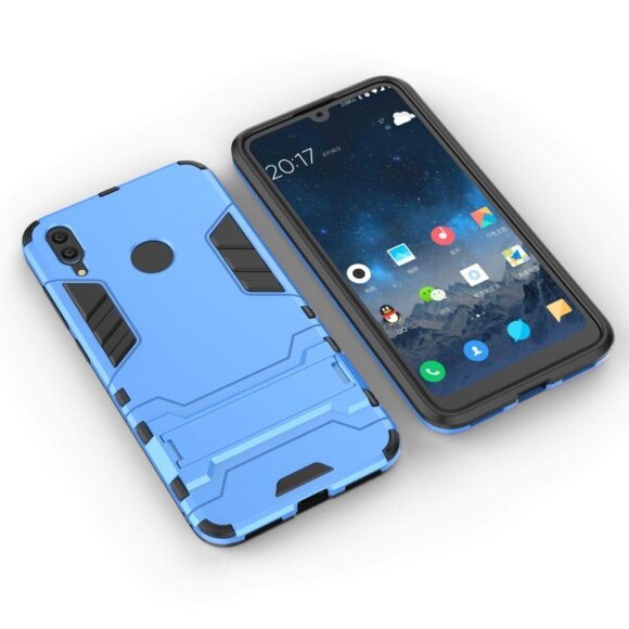 Чехол Duty Armor для Huawei Y7 (2019) / Y7 Prime (2019) (голубой)
