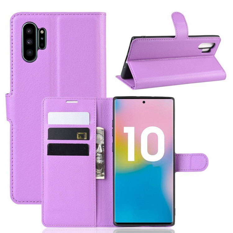 Чехол для Samsung Galaxy Note 10+ (Plus) (фиолетовый)