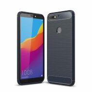 Чехол-накладка Carbon Fibre для Huawei Honor 7C Pro / Enjoy 8 (темно-синий) Чехол-накладка Carbon Fibre для Huawei Honor 7C Pro / Enjoy 8 (темно-синий)