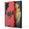 Чехол Armor Ring Holder для Samsung Galaxy S22 Ultra (красный)