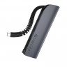 HUB Type-C Hoco HB17 Easy connect (Type-C to USB3.0*3+SD+TF)