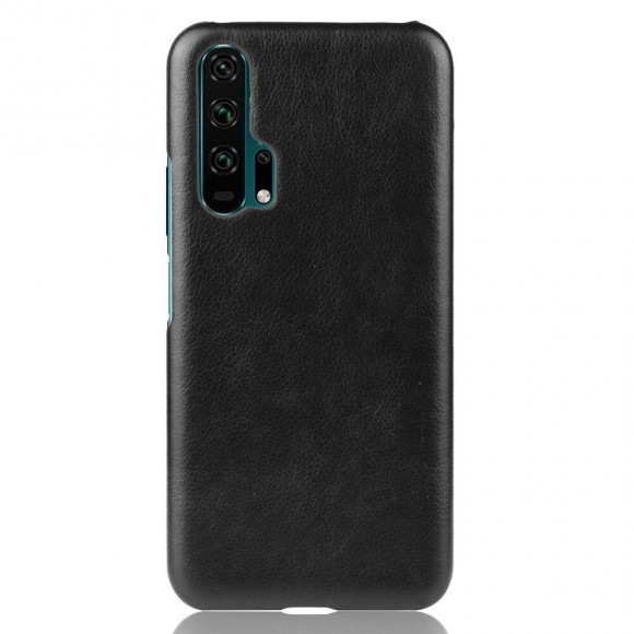 Кожаная накладка-чехол для Huawei Honor 20 Pro (черный)