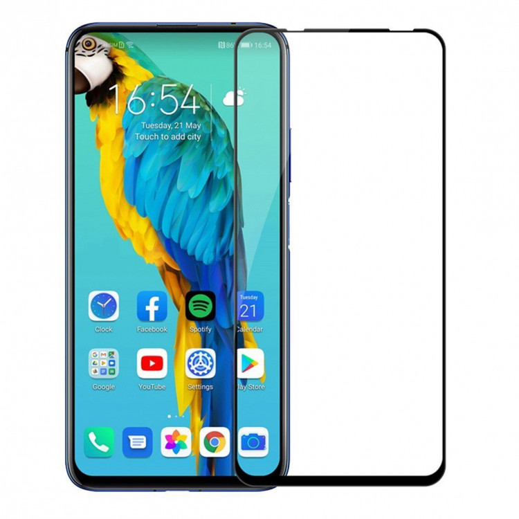 Защитное стекло 3D для Honor Play 3 (черный)