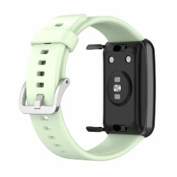Силиконовый ремешок для Huawei Watch Fit TIA-B09 (светло-зеленый)