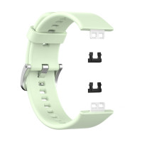 Силиконовый ремешок для Huawei Watch Fit TIA-B09 (светло-зеленый)