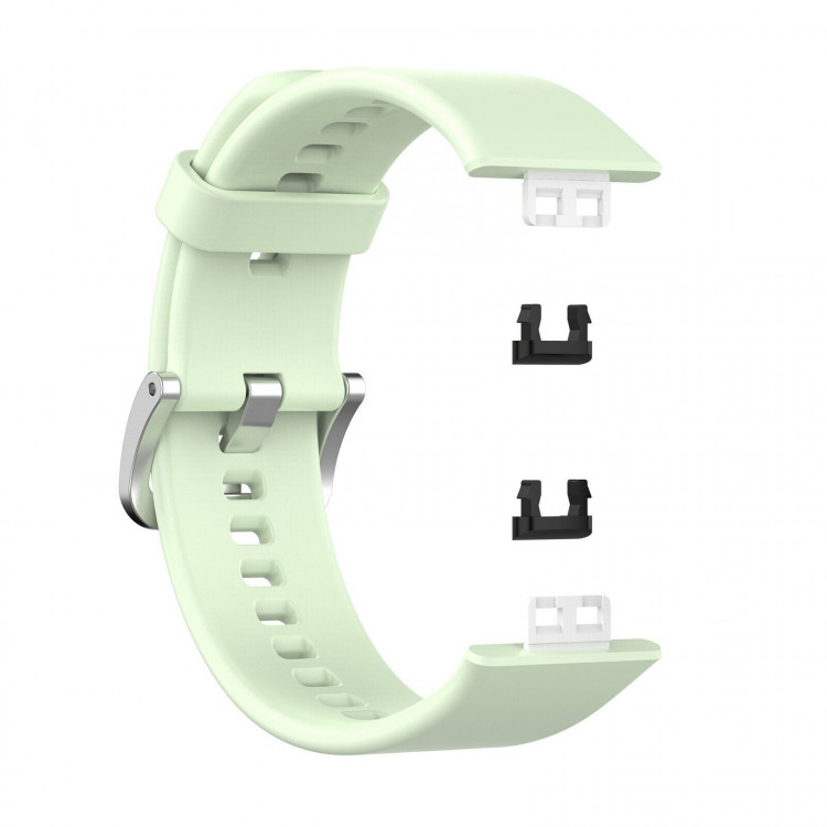 Силиконовый ремешок для Huawei Watch Fit TIA-B09 (светло-зеленый)