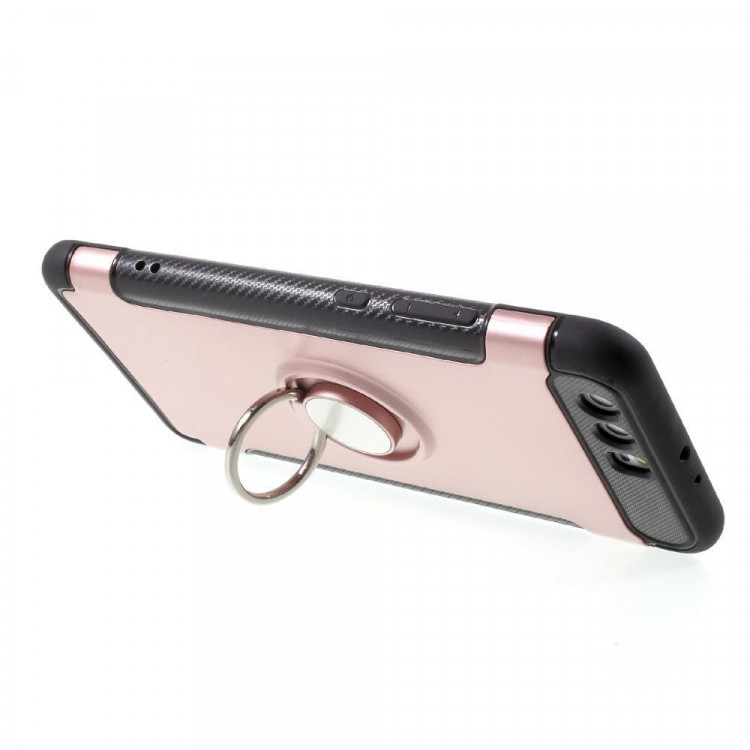 Чехол Hybrid Kickstand для Huawei P10 Plus (розовое золото)