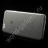 Чехол из мягкого пластика для iPhone 6 Plus (серый)