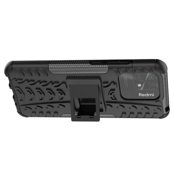 Чехол Hybrid Armor для Xiaomi Redmi 10C (черный)
