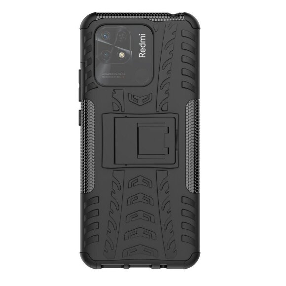 Чехол Hybrid Armor для Xiaomi Redmi 10C (черный)