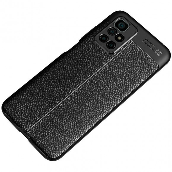 Чехол-накладка Litchi Grain для Xiaomi Redmi 10 / Redmi 10 2022 (черный) Чехол-накладка Litchi Grain для Xiaomi Redmi 10 / Redmi 10 2022 (черный)