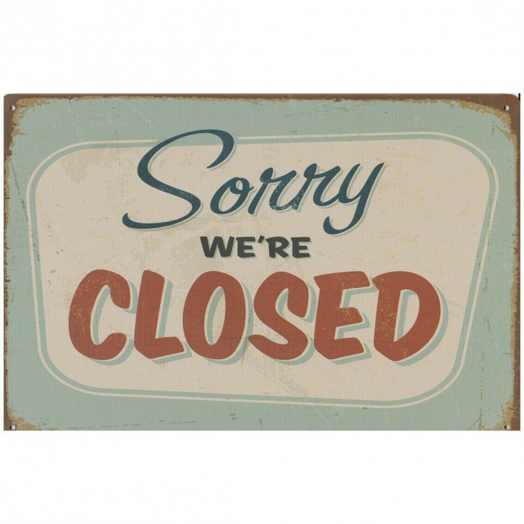 Ретро табличка 30 х 20