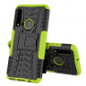 Чехол Hybrid Armor для Huawei P20 lite (2019) / nova 5i (черный + зеленый)