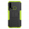 Чехол Hybrid Armor для Huawei P20 lite (2019) / nova 5i (черный + зеленый)