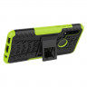 Чехол Hybrid Armor для Huawei P20 lite (2019) / nova 5i (черный + зеленый)