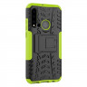 Чехол Hybrid Armor для Huawei P20 lite (2019) / nova 5i (черный + зеленый)
