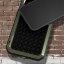 Гибридный чехол LOVE MEI для iPhone 13 Pro (темно-зеленый)