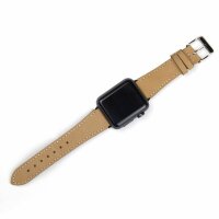 Кожаный ремешок для Apple Watch 40 и 38мм (коричневый)