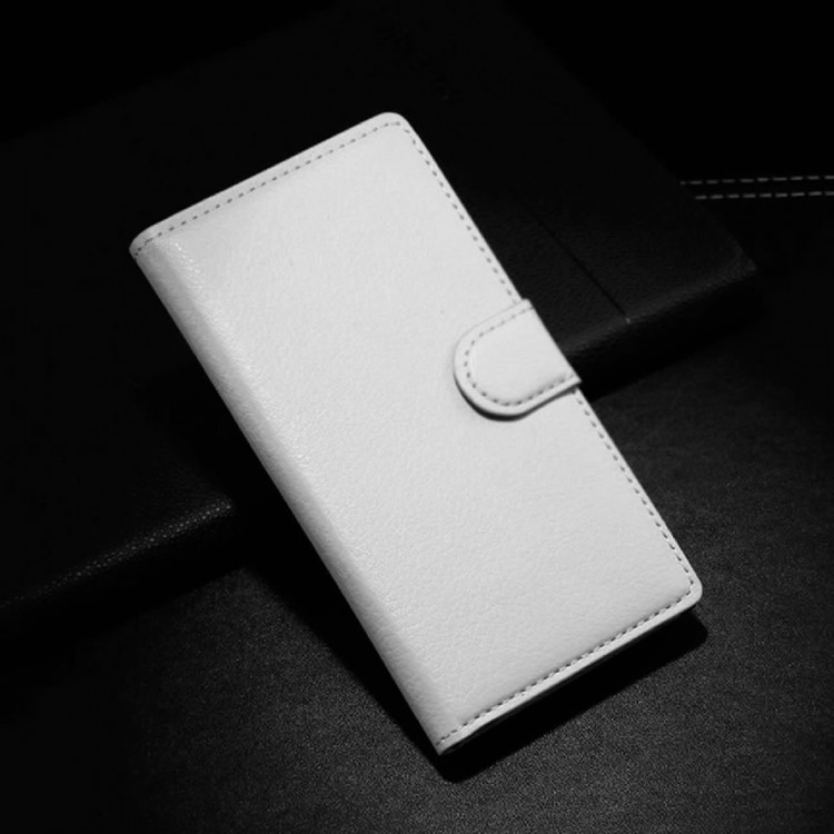 Чехол с визитницей для Motorola Moto X Force (белый)