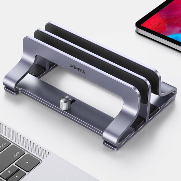 Подставка для ноутбука Ugreen Vertical Laptop Stand Dual-slot LP258 (60643) Подставка для ноутбука Ugreen Vertical Laptop Stand Dual-slot LP258 (60643)