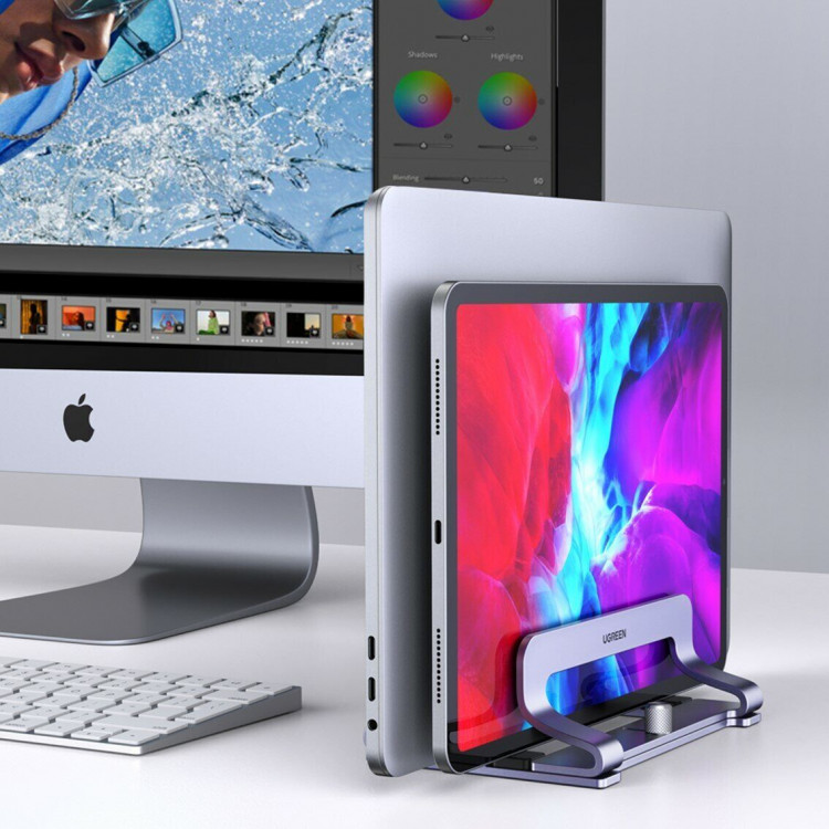 Подставка для ноутбука Ugreen Vertical Laptop Stand Dual-slot LP258 (60643)