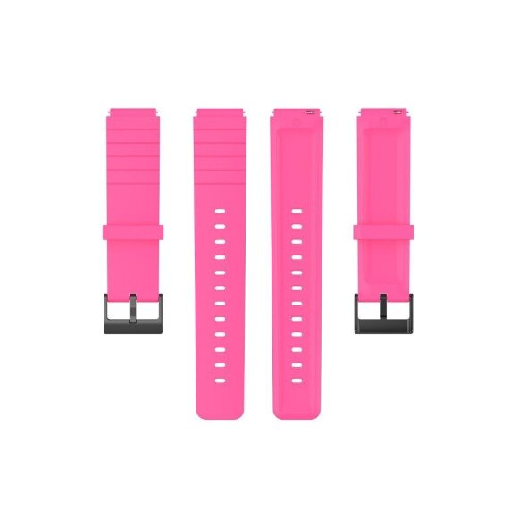 Силиконовый ремешок для часов 18мм (розовый) Силиконовый ремешок для часов 18мм (розовый)