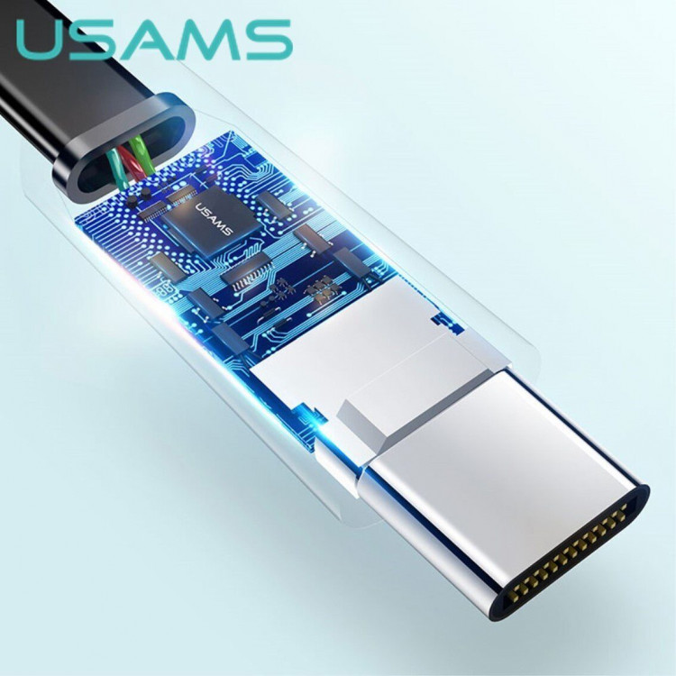 Кабель Usams U2 Type-C (белый)