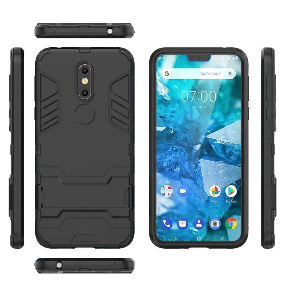 Чехол Duty Armor для Nokia 7.1 (черный) Чехол Duty Armor для Nokia 7.1 (черный)