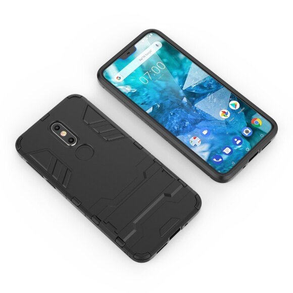 Чехол Duty Armor для Nokia 7.1 (черный) Чехол Duty Armor для Nokia 7.1 (черный)
