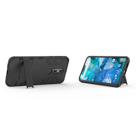Чехол Duty Armor для Nokia 7.1 (черный) Чехол Duty Armor для Nokia 7.1 (черный)