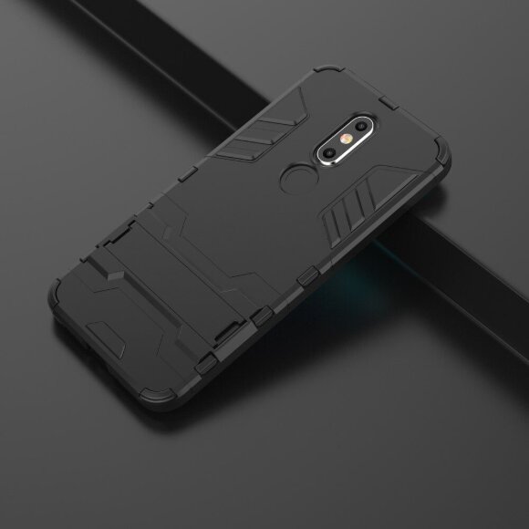 Чехол Duty Armor для Nokia 7.1 (черный) Чехол Duty Armor для Nokia 7.1 (черный)