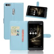 Чехол с визитницей для ASUS Zenfone 3 Ultra ZU680KL (голубой) Чехол с визитницей для ASUS Zenfone 3 Ultra ZU680KL (голубой)