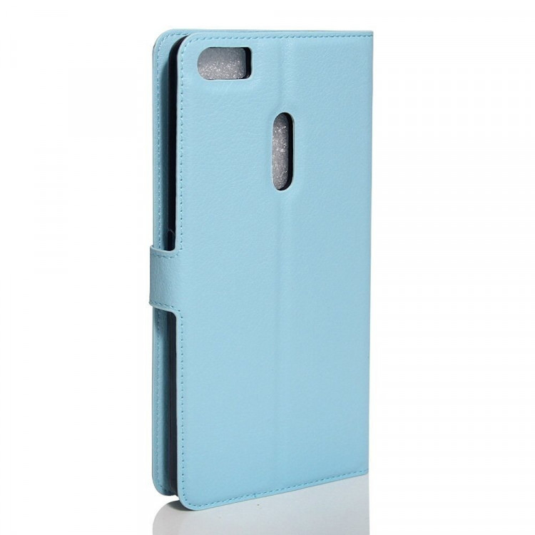 Чехол с визитницей для ASUS Zenfone 3 Ultra ZU680KL (голубой)
