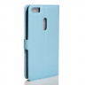 Чехол с визитницей для ASUS Zenfone 3 Ultra ZU680KL (голубой)