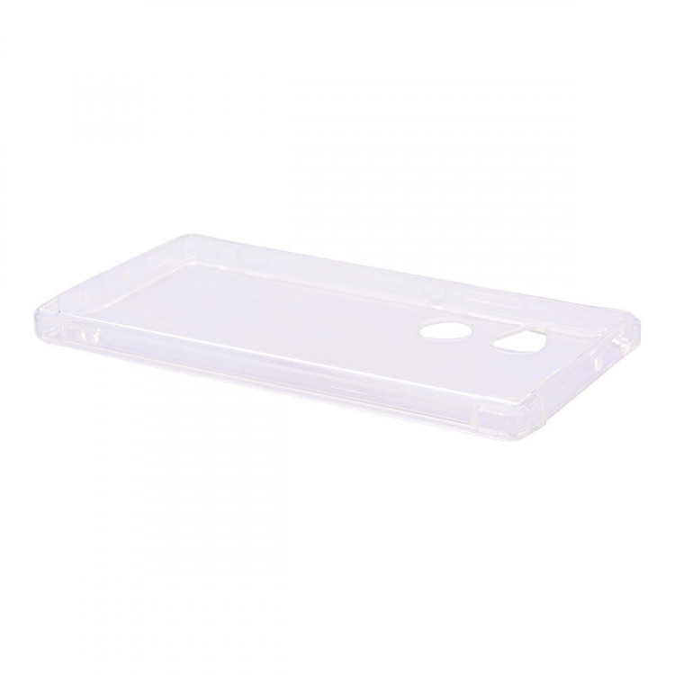 Силиконовый чехол с усиленными бортиками для Sony Xperia XA2 Plus (прозрачный)