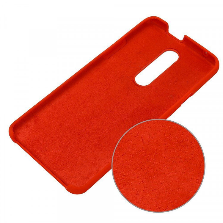 Силиконовый чехол Mobile Shell для OnePlus 7 Pro (красный)