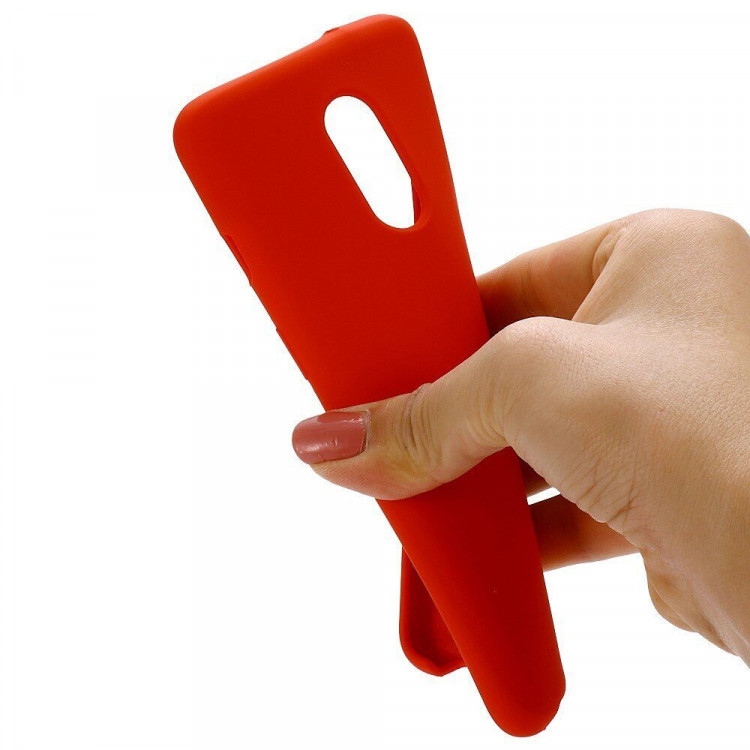 Силиконовый чехол Mobile Shell для OnePlus 7 Pro (красный)