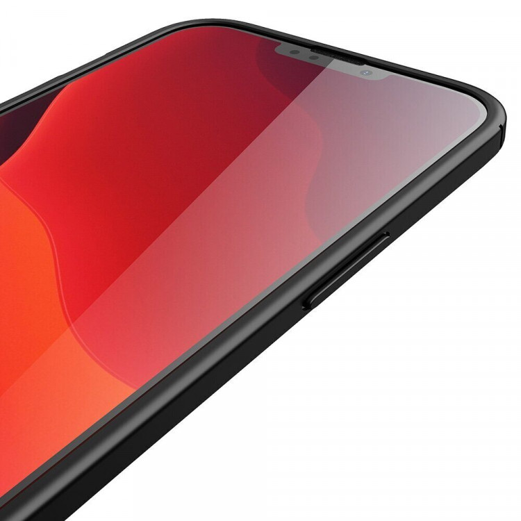 Чехол-накладка Litchi Grain для iPhone 14 Plus (черный)