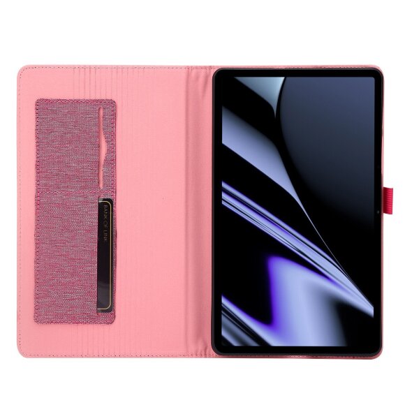 Чехол Business Style для Realme Pad Mini 8.7 дюйма (розовый) Чехол Business Style для Realme Pad Mini 8.7 дюйма (розовый)
